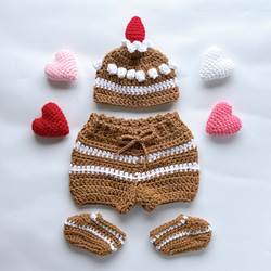 ④♡ハートのあみぐるみ4個セット♡ あみぐるみ SHUSE 通販 16588936