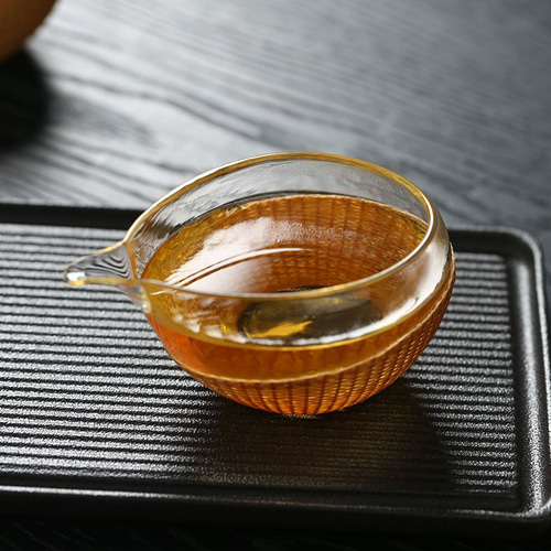 酒器 竹編み×耐熱ガラス湯冷まし 煎茶道具 酒の徳利 冷酒（200ml）湯冷