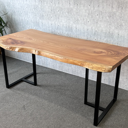 一枚板 ケヤキ無垢板 160cm 高さ70cm 机・デスク easy F style 通販