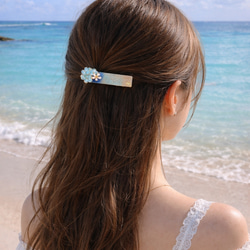 ヘアピン》海 アメピン 二本 セット ハワイアン ヘアアクセサリー 髪