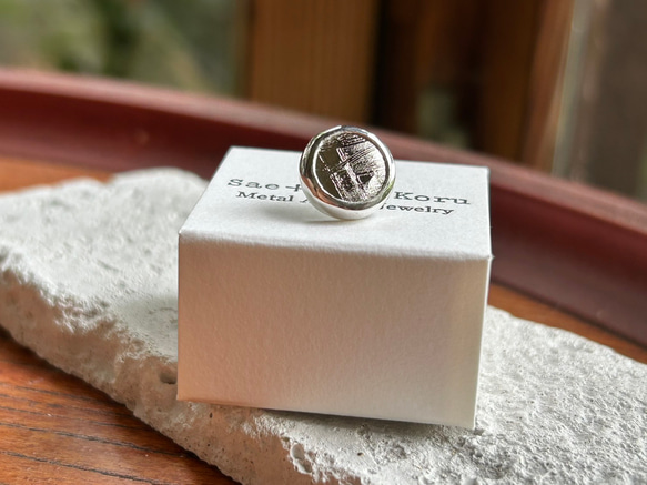 ムオニオナルスタ隕石（メテオライト）シルバータイタック・ピンズ◇Silver Tie Tac 16枚目の画像