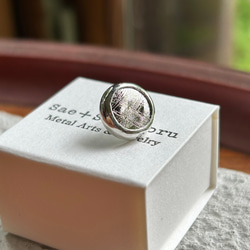 ムオニオナルスタ隕石（メテオライト）シルバータイタック・ピンズ◇Silver Tie Tac 15枚目の画像