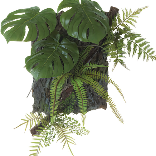 光触媒　人工観葉植物　ウォールグリーン　フェイクグリーン　モンステラデコ 光触媒 人工観葉植物 ウォールグリーン フェイクグリーン モンステラ