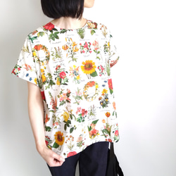 期間限定送料無料!【Creema限定作品】再販！× 19  新！ボタニカル図鑑のトップ  色あざやかなスペシャルプリント 4枚目の画像