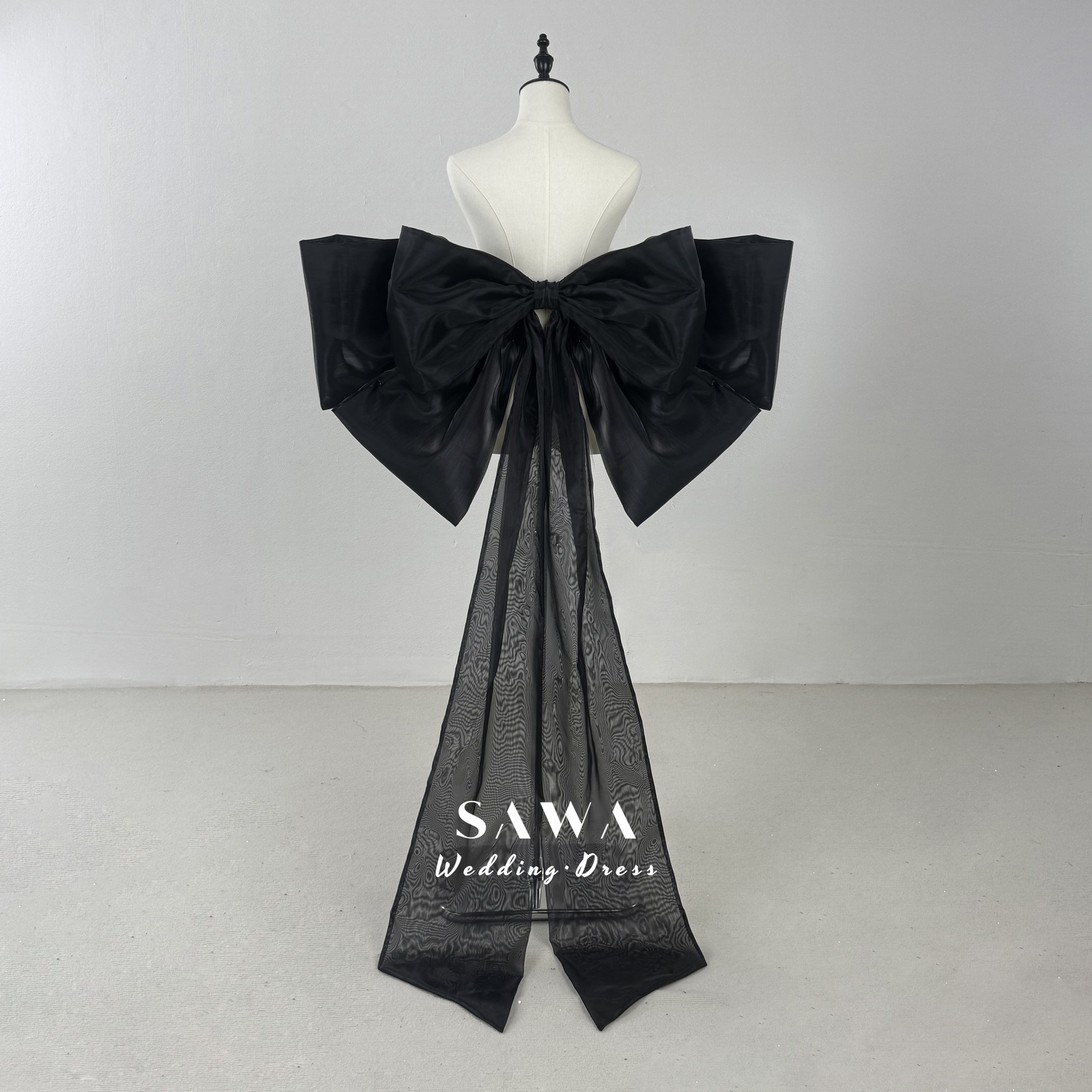 【新品】ドレス♡ブラック♡オーガンジー付き オーガンジー素材ブラックパーティードレス | and Dress 福山店