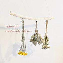 流木インテリア 無骨で古木風な天然流木のハンガーフック 流木ハンガー ハンギング ウォールデコ 北欧 N24 2枚目の画像