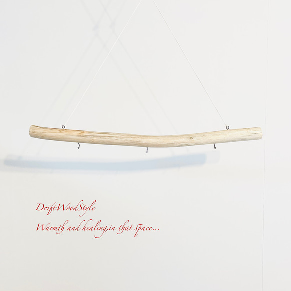 流木インテリア 無骨で古木風な天然流木のハンガーフック 流木ハンガー ハンギング ウォールデコ 北欧 N25 5枚目の画像