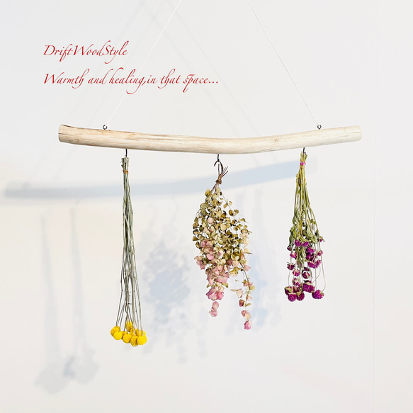 流木インテリア 無骨で古木風な天然流木のハンガーフック 流木ハンガー ハンギング ウォールデコ 北欧 N25 1枚目の画像