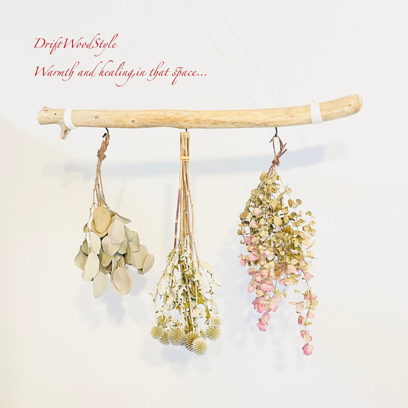 流木インテリア 無骨で古木風な天然流木のハンガーフック 流木ハンガー ハンギング ウォールデコ 北欧 N26 3枚目の画像