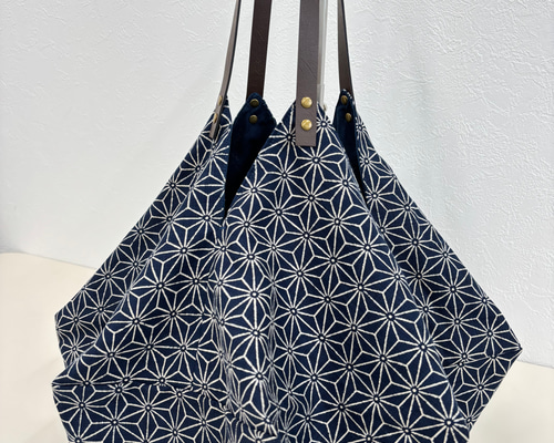 あずま袋、風呂敷袋、エコバッグ、ショッピングバッグ、八角バッグ