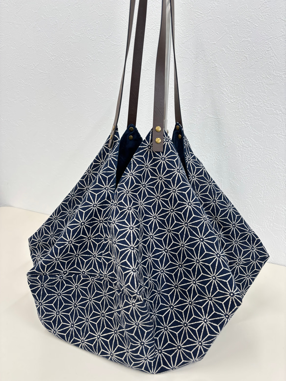 あずま袋、風呂敷袋、エコバッグ、ショッピングバッグ、八角バッグ