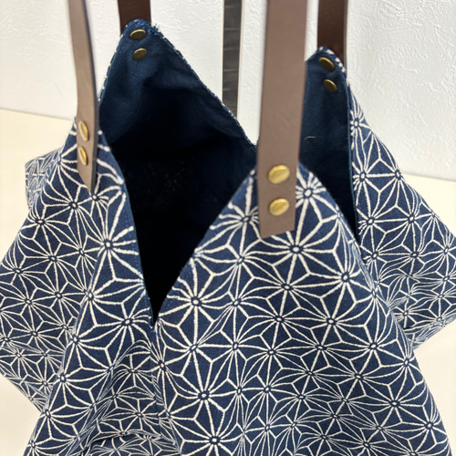 あずま袋、風呂敷袋、エコバッグ、ショッピングバッグ、八角バッグ