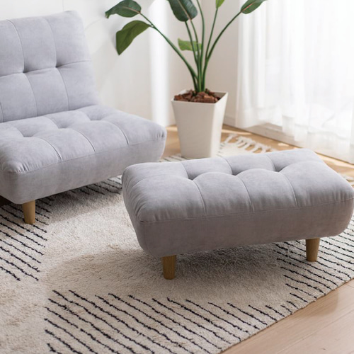 Newカラー登場 3色展開 1人掛け オットマン付き ふわふわ もちもち