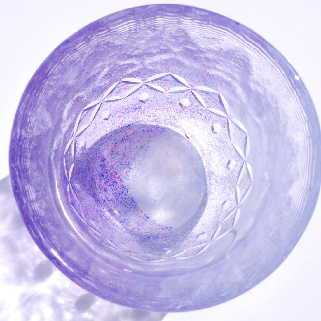 【新感覚】江戸切子／キリッカ／タンブラー／ライラック／ECEG502-03