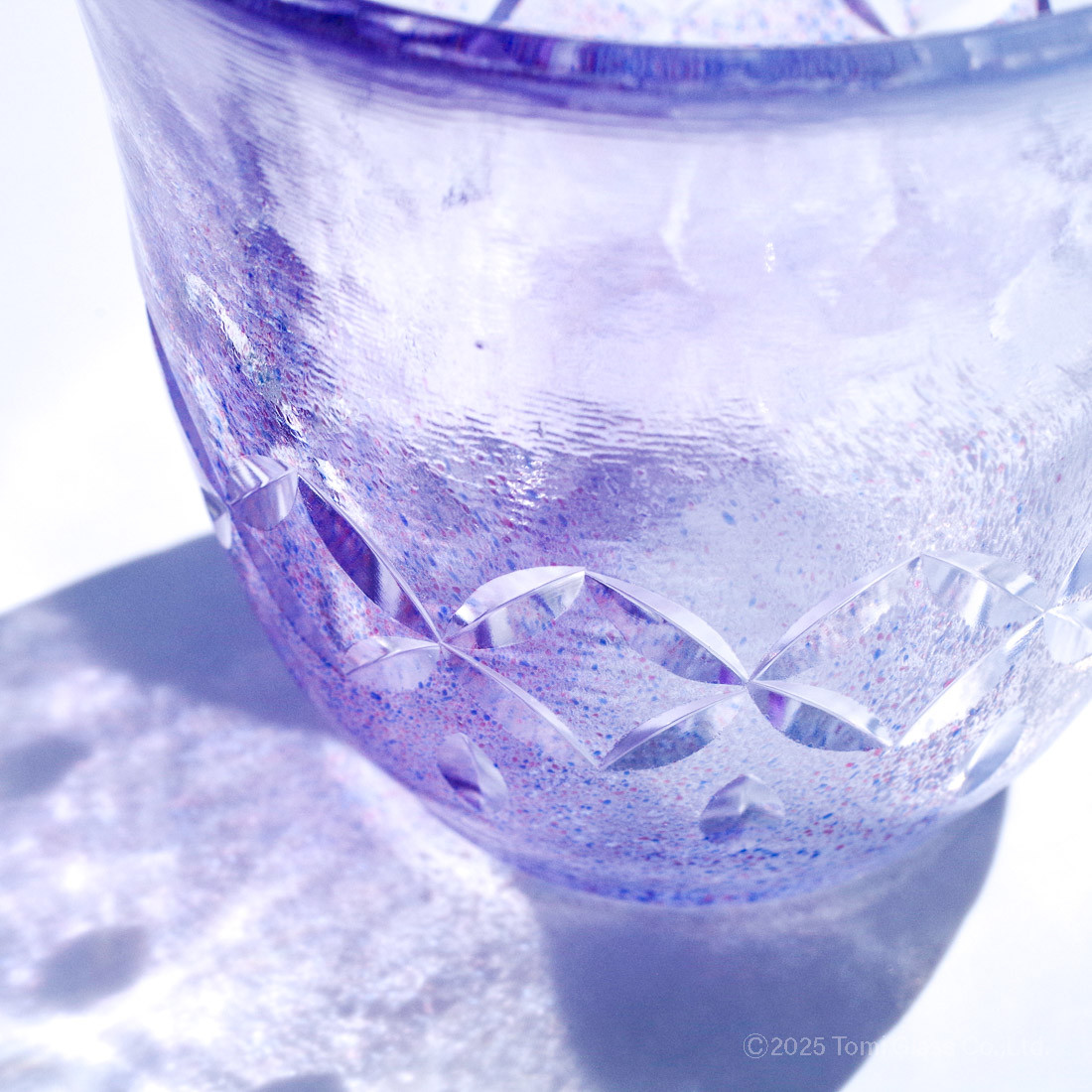 【新感覚】江戸切子／キリッカ／タンブラー／ライラック／ECEG502-03