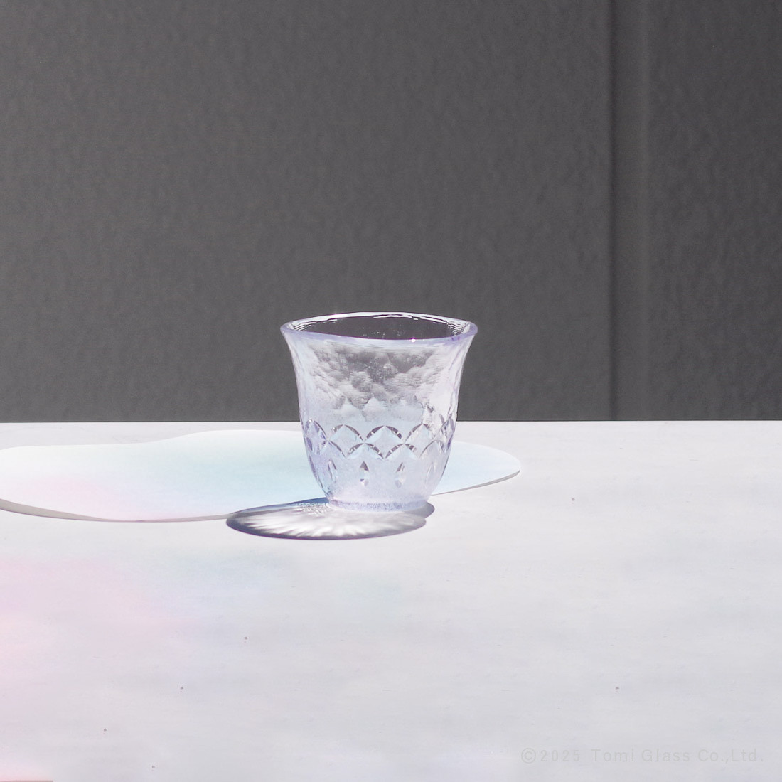 【新感覚】江戸切子／キリッカ／タンブラー／ライラック／ECEG502-03