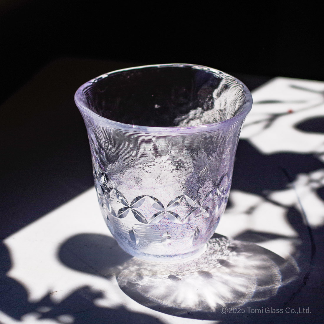【新感覚】江戸切子／キリッカ／タンブラー／ライラック／ECEG502-03