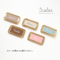 スマホケース 【 カードウォレット 多機能リング付き】 名入れ Simpleフェミニン MagCatch® PA01A 10枚目の画像