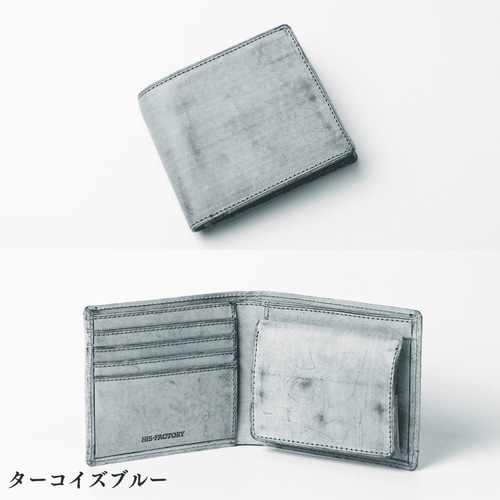 二つ折り財布 classico クラシコ・ゴースト 二つ折り財布 HIS