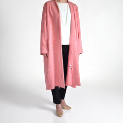 着物リメイク カーディガンコート 呂の訪問着 M〜L