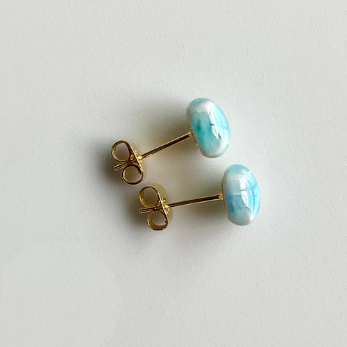 陶器ﾋﾟｱｽ 浜辺の歌〈pp〉 ピアス（スタッド・一粒） Nassun 通販