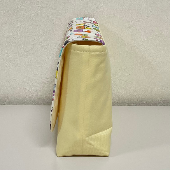 大きめのお弁当袋、お弁当入れ、お弁当袋 マジックテープ　　#2231 2枚目の画像
