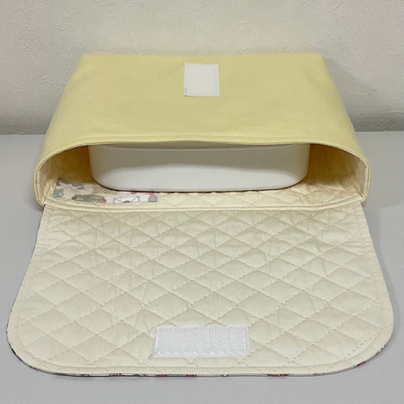 大きめのお弁当袋、お弁当入れ、お弁当袋 マジックテープ　　#2231 4枚目の画像