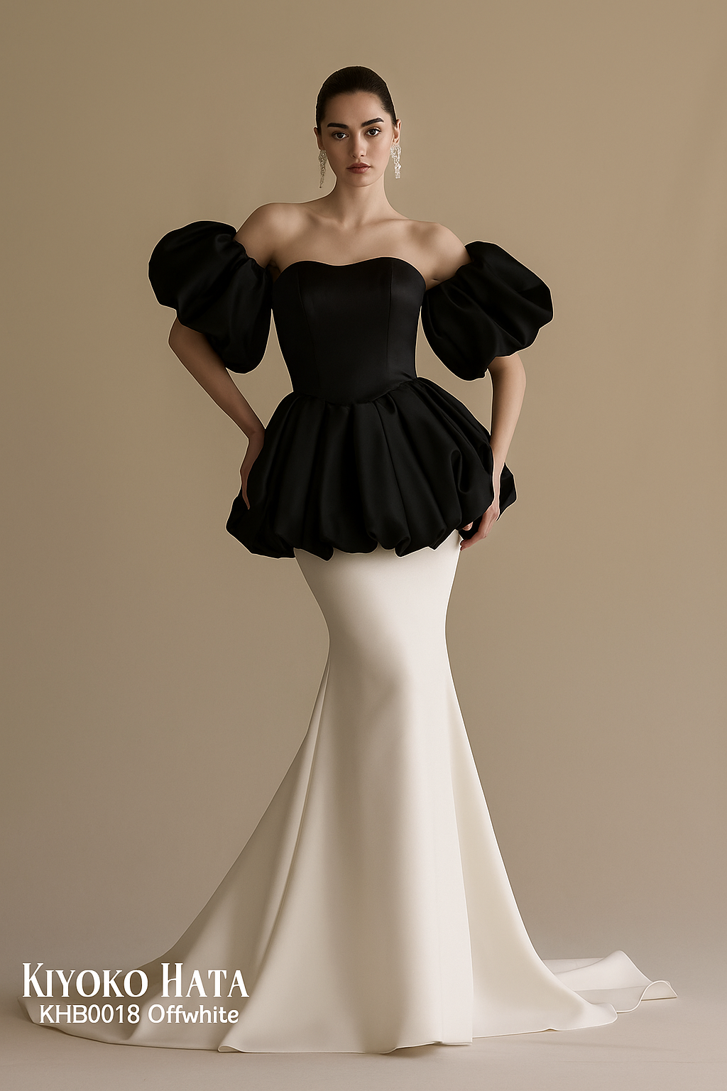 送料無料！ウエディングドレス 取り外し袖 ベルト マーメイドライン エレガント 高みせ ブライダル