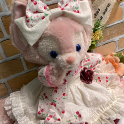 リーナベルSサイズ☆さくらんぼ柄 和モダン 浴衣ドレス6点