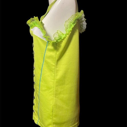 Re:Camisole ゲームシャツキャミソール 蛍光イエロー タンクトップ
