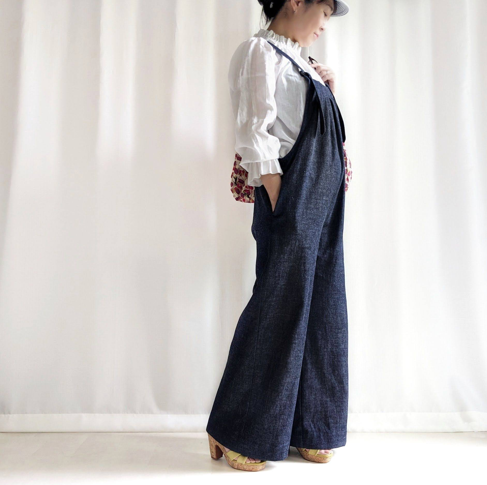 デニム好きな大人のためのサロペットパンツ