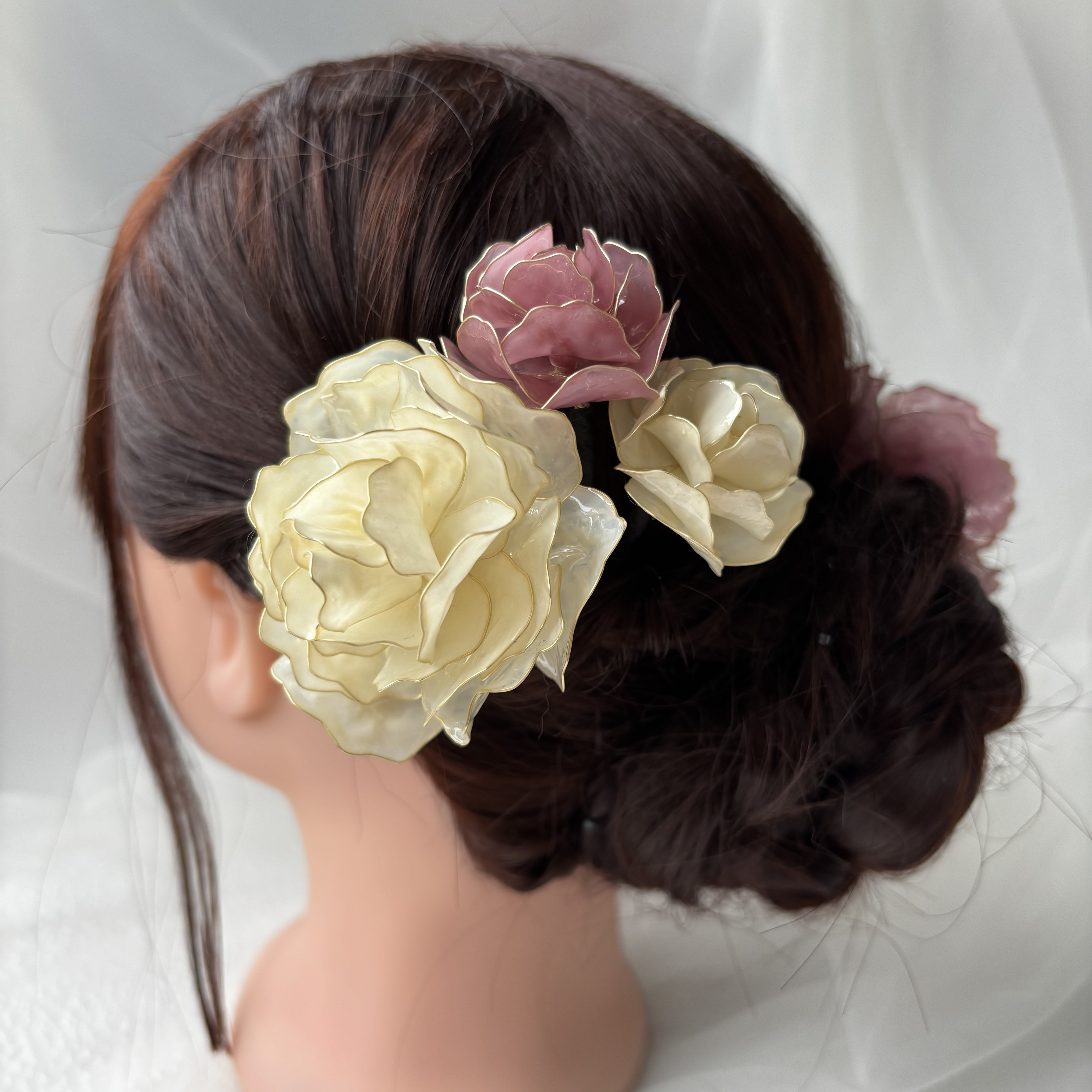 髪飾り　ヘアアクセサリー　結婚式　ブライダル　七五三　入学式　卒業式　成人式　前撮り