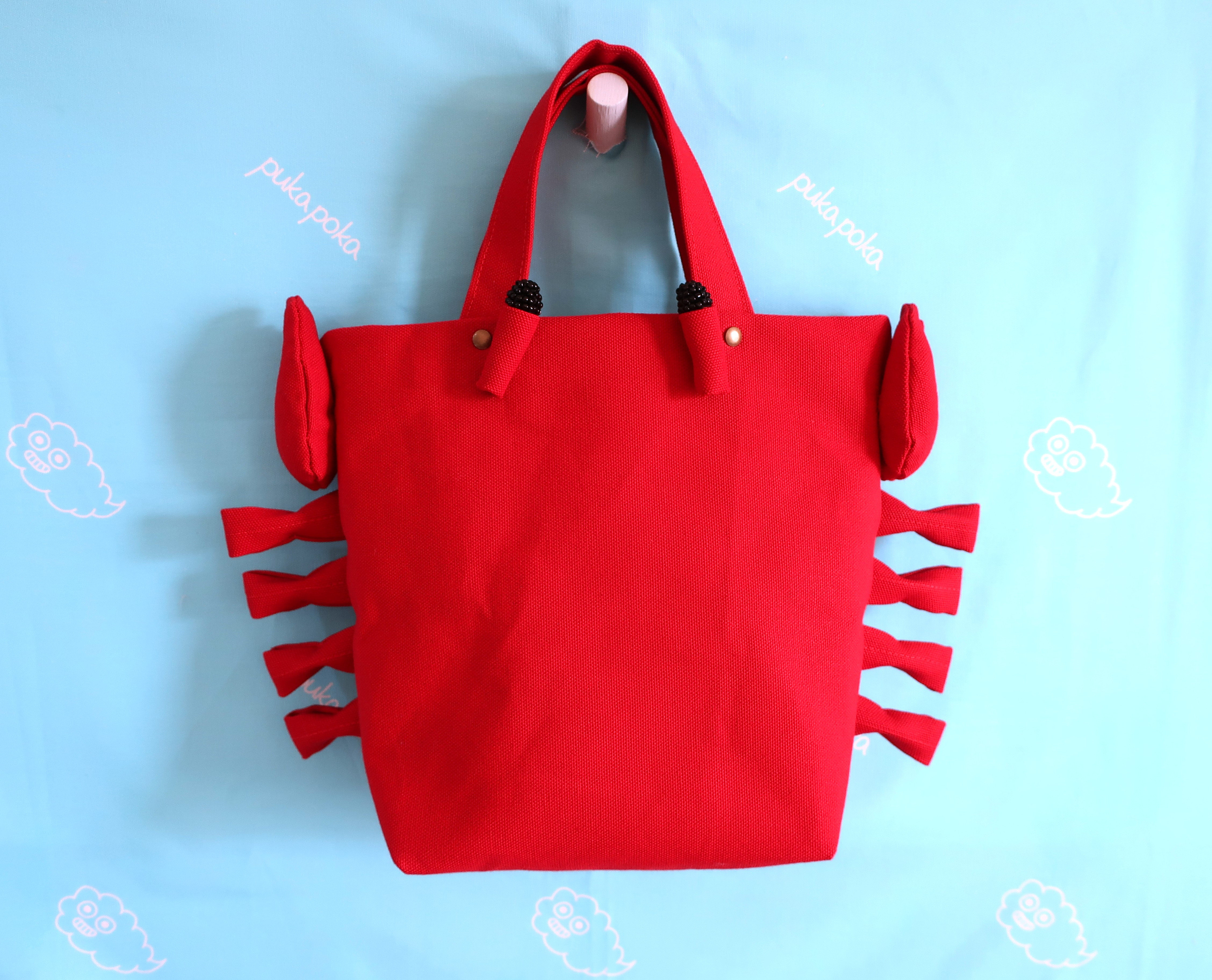 オーダー受注品★倉敷帆布の★カニトート