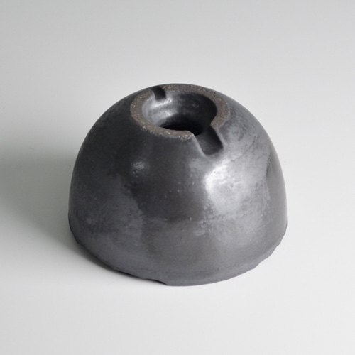 新作】 Crack Bowl - Silver Black 鉢 甕器鉢 甕器 オンギ 植木鉢 陶器