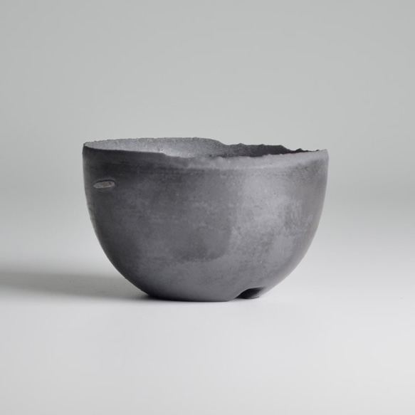 新作】 Crack Bowl - Silver Black 鉢 甕器鉢 甕器 オンギ