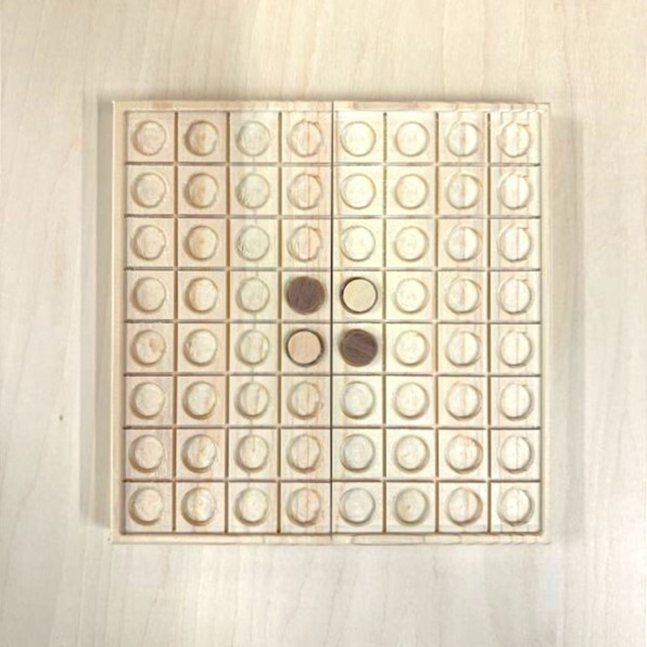 リバーシ盤(ヒノキ)