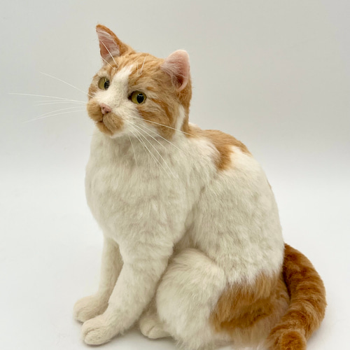 オーダーメイド】羊毛フェルト うちの子オーダー 猫 羊毛フェルト