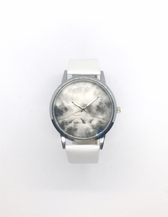 ZEN 小売 ART WATCH 「雲中島ノ図（三宅島）」腕時計 ユニセックス ZEN