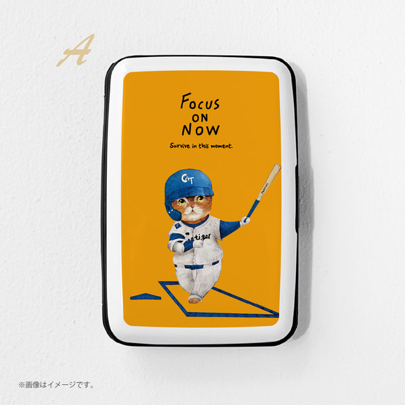 『FOCUS ON NOW』アコーディオン式カードケース／最大12枚収納 3枚目の画像