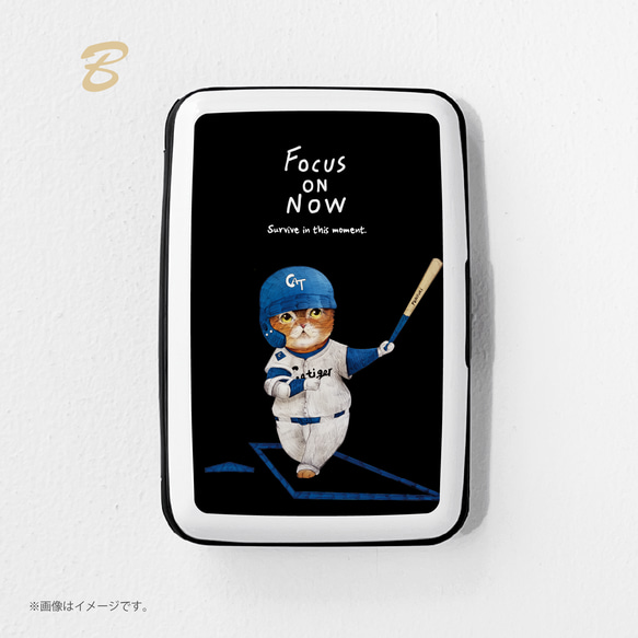 『FOCUS ON NOW』アコーディオン式カードケース／最大12枚収納 5枚目の画像