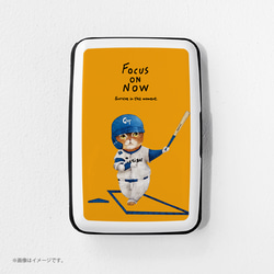 『FOCUS ON NOW』アコーディオン式カードケース／最大12枚収納 1枚目の画像