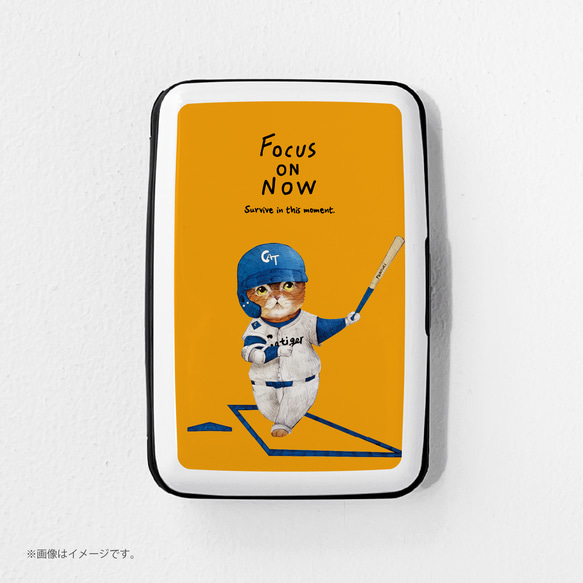 『FOCUS ON NOW』アコーディオン式カードケース／最大12枚収納 1枚目の画像