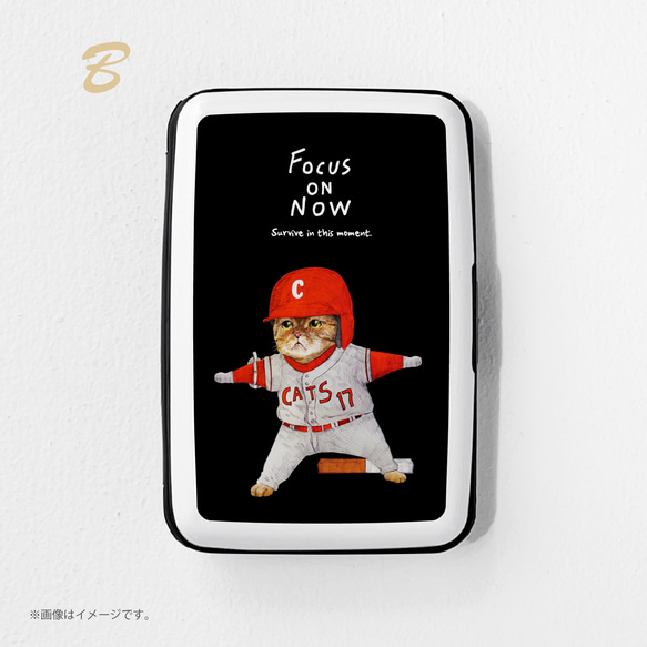『FOCUS ON NOW』アコーディオン式カードケース／最大12枚収納 5枚目の画像