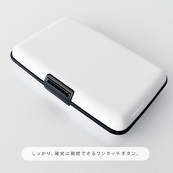 『FOCUS ON NOW』アコーディオン式カードケース／最大12枚収納 7枚目の画像