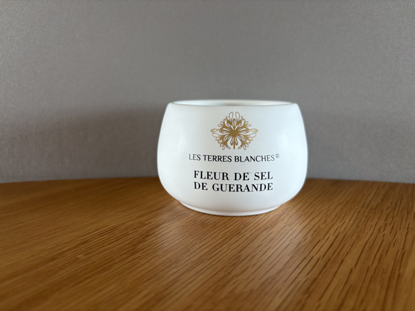 フランスの陶器の塩入れ　ポルトガル製　ヴィンテージ　蚤の市　【1点】 2枚目の画像