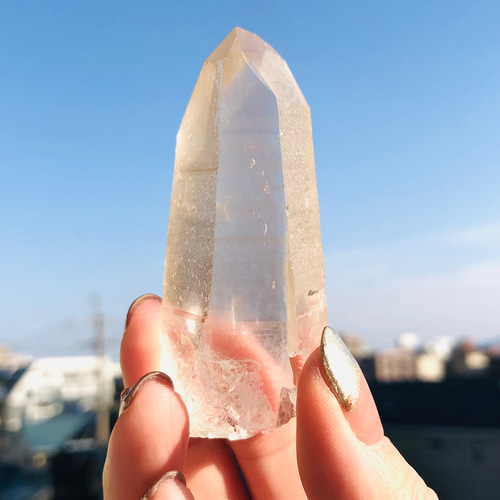 神秘の水晶！レムリアンシードクリスタル 天然石 虹色の星 通販