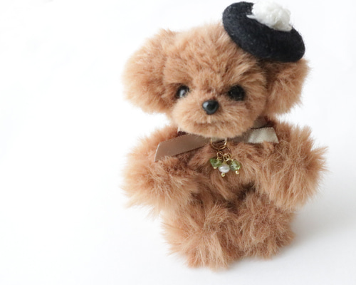 国内作家 ぽぽみさん トイプードル マルチーズ ぬいぐるみ