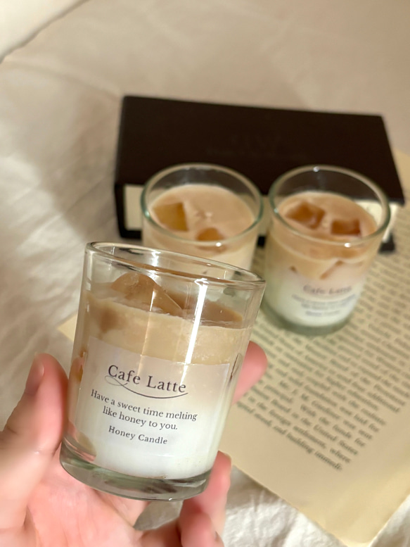 mini Cafe Latte Candle /ミニカフェラテキャンドル キャンドル