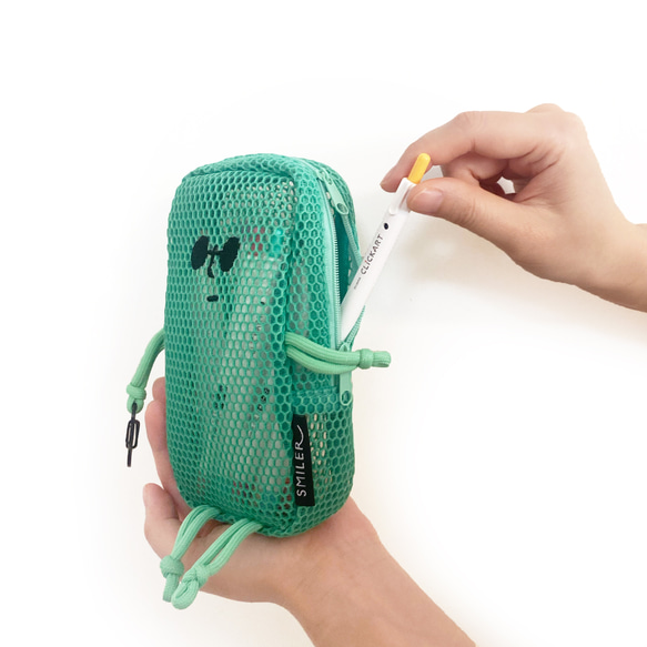 【Mesh Buddy Bag】メッシュポーチ　全５色 2枚目の画像