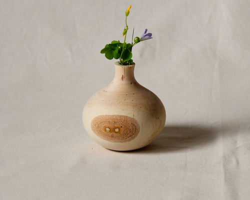 白樺の一輪挿し NO43 一輪挿し・花瓶・花器 北の小さな工房YS 通販